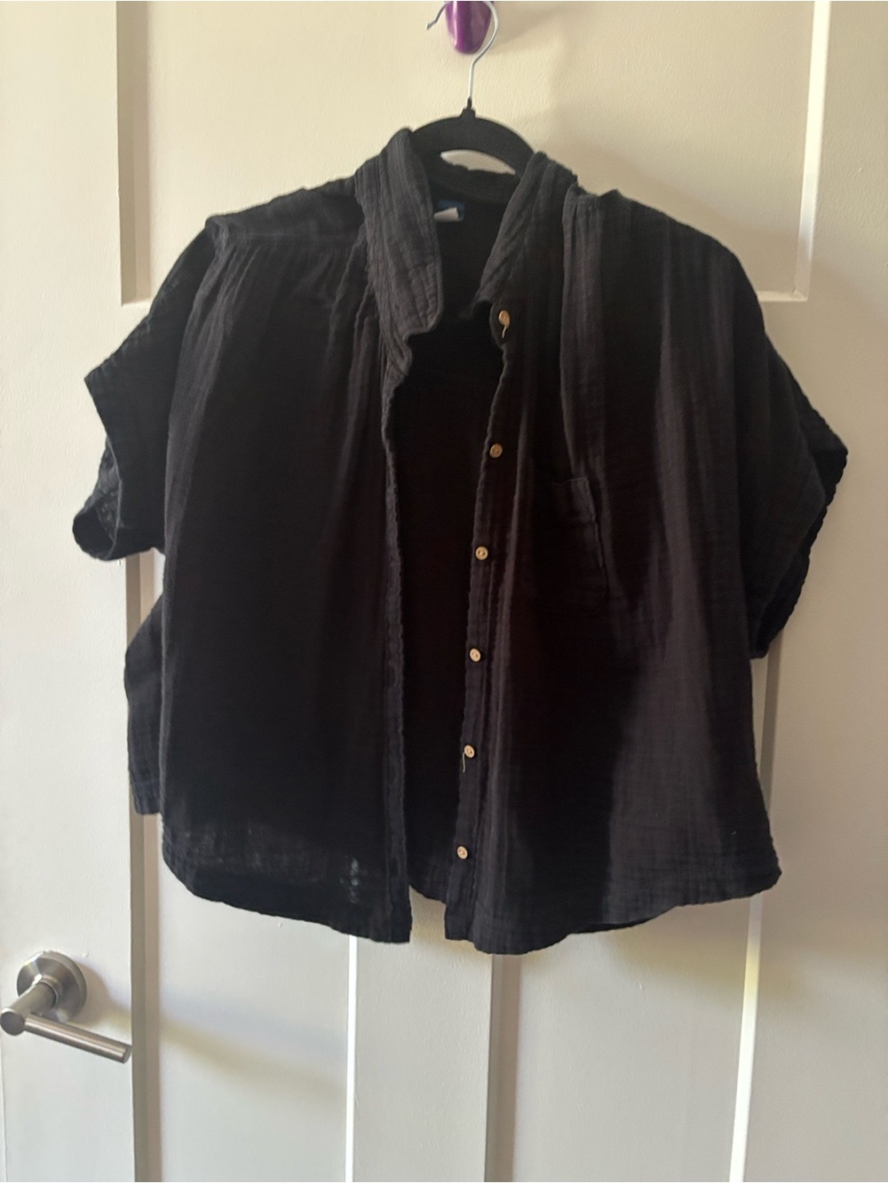 Old Navy Black Crewneck T-Shirt